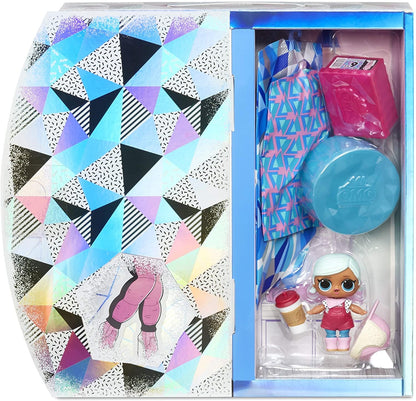 L.O.L. Surprise! O.M.G. Winter Chill ICY Gurl Fashion Doll & Brrr B.B. Doll with 25 Surprises (570240)