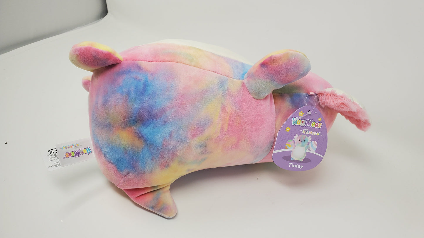 Squishmallows Hug Mees Tinley 12" Tie Dye Easter Edition Axolotl Super Soft Animal