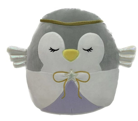 Squishmallows 12-inch Jenney the Grey Penguin Angel Child's Ultra Soft Plush