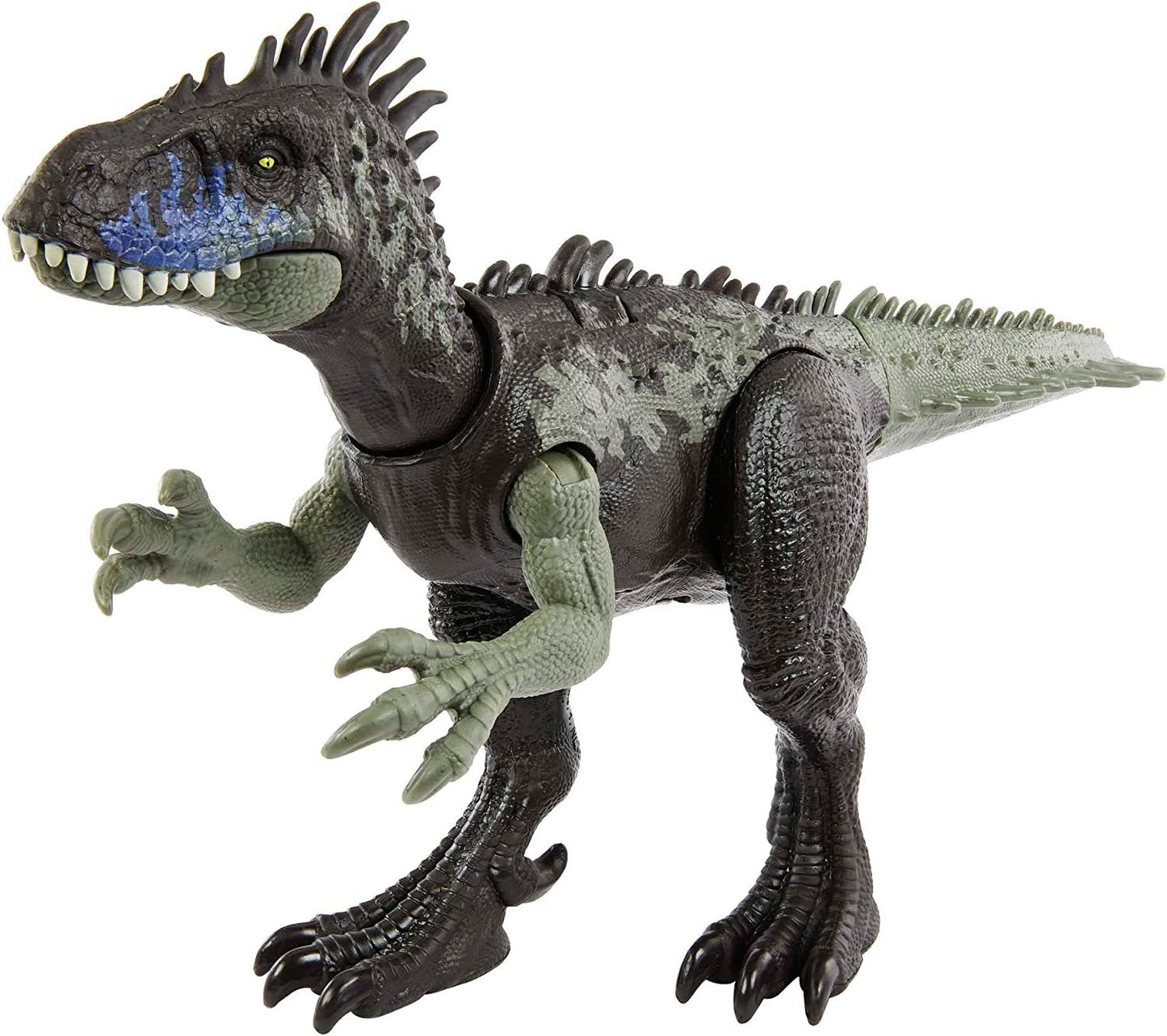 Jurassic World Dominion Dinosaur Figure Dryptosaurus Wild Roar With Sound & Attack Action, Medium Size Posable, Toy Gift With Connected Digital Play