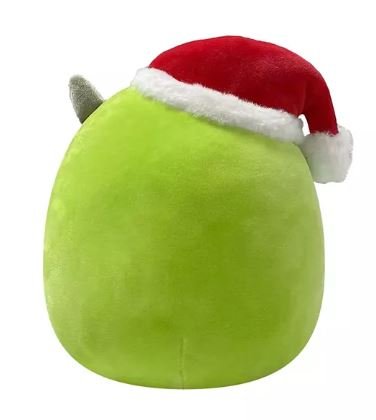 Squishmallows Santa Hat Mike and Sulley with Earmuffs, Set of 2, Holiday Mike & Sulley 8" Set