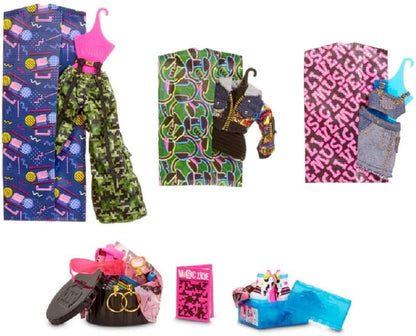 LOL Surprise OMG Remix Honeylicious Fashion Doll, Plays Music with 25 Surprises Including Shoes, Hair Brush, Doll Stand, Magazine, and Record Player Package - For Girls Ages 4+