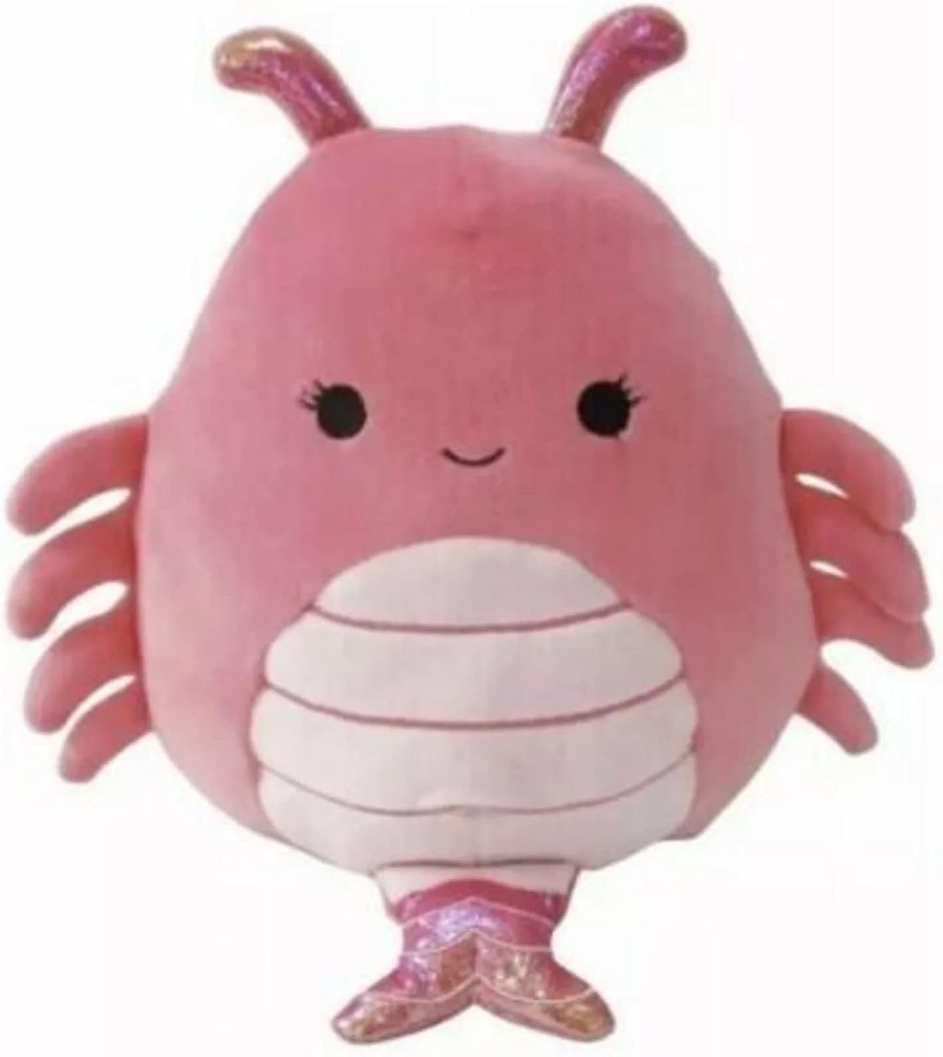 Squishmallow Official Kellytoy Plush Squishy Soft Plush Toy Animals Official Kellytoy Plush 7 Inch Simone The Shrimp