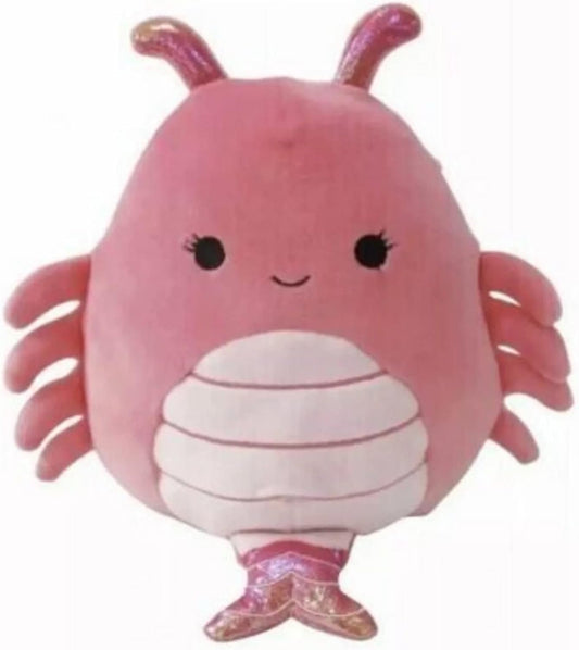 Squishmallow Official Kellytoy Plush Squishy Soft Plush Toy Animals Official Kellytoy Plush 7 Inch Simone The Shrimp