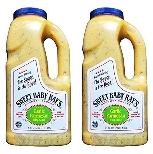 Sweet Baby Rays Garlic Parmesan Wing Sauce - 64 Oz - Pack of Two