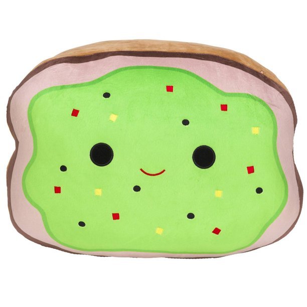 Squishmallows Stackables Sinclair the Avocado Toast Large KellyToy 20"