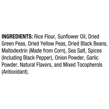 Off the Eaten Path Veggie Crisps, Sea Salt & Black Pepper, Real Rice and Veggies, 6.25 oz per Bag, Pack of 4 bags