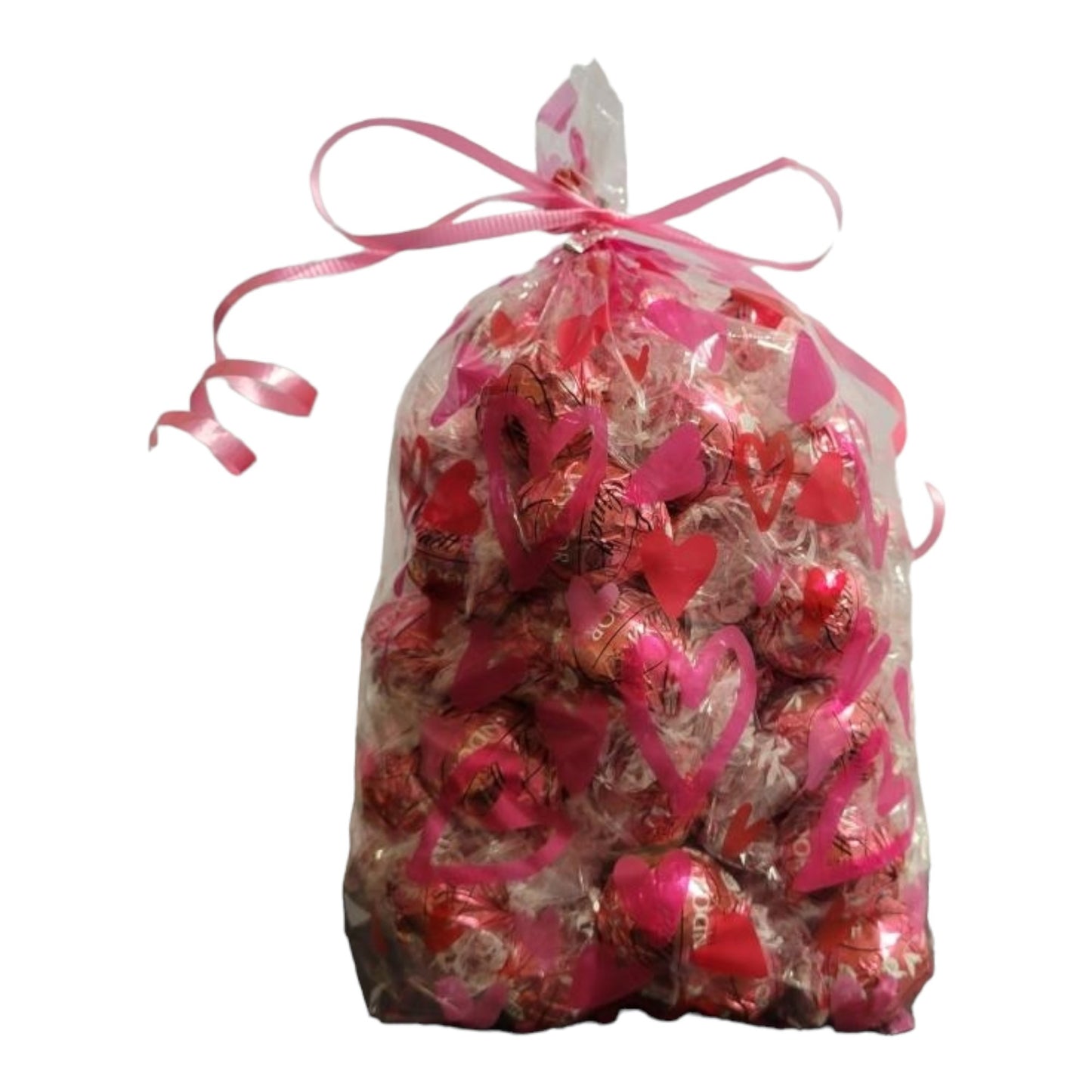 Valentines's Day Snoopy Bundle Basket. 1 plush Heart Snoopy, 1 9 oz bag Hershey's Chocolate Dipped Strawberry Kisses, 1 8.8 oz bag of Hershey's Pink Cookies N' Creme Hearts, with Heart Shaped Basket