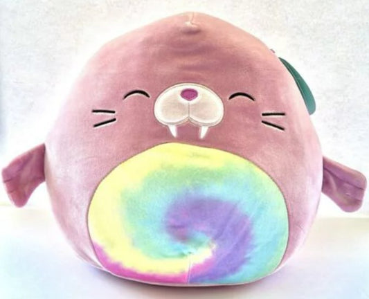 Squishmallows Rou the Pink Walrus 11" Plush Toy Stuffed