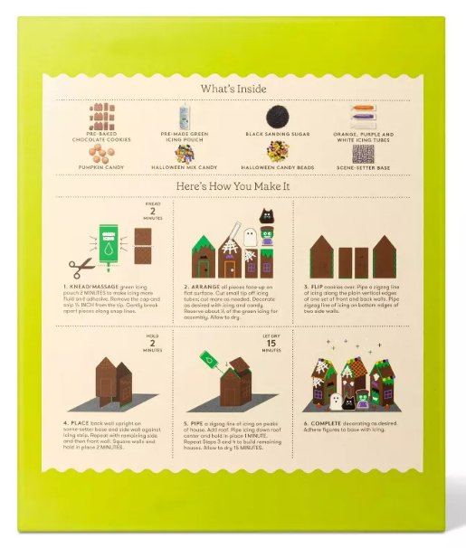 Favorite Day Town Scare Haunted Village Cookie House Kit
