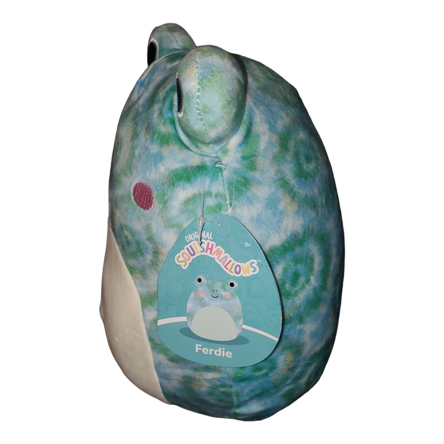 Squishmallow Official Kellytoy Ferdie Tie Dye Frog | 8 Inch | Ultra Plush Toy
