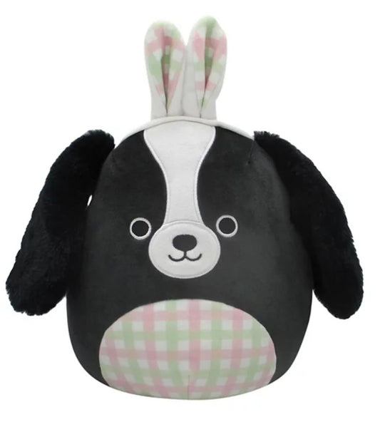 Squishmallows 8" Nathaniel the Bunny Ears Cocker Spaniel Dog Plush Stuffed Animal Toy