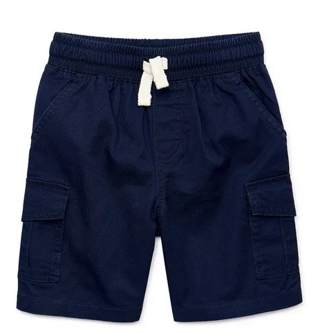 Garanimals Toddler Boys Cargo Short, Navy, 5T