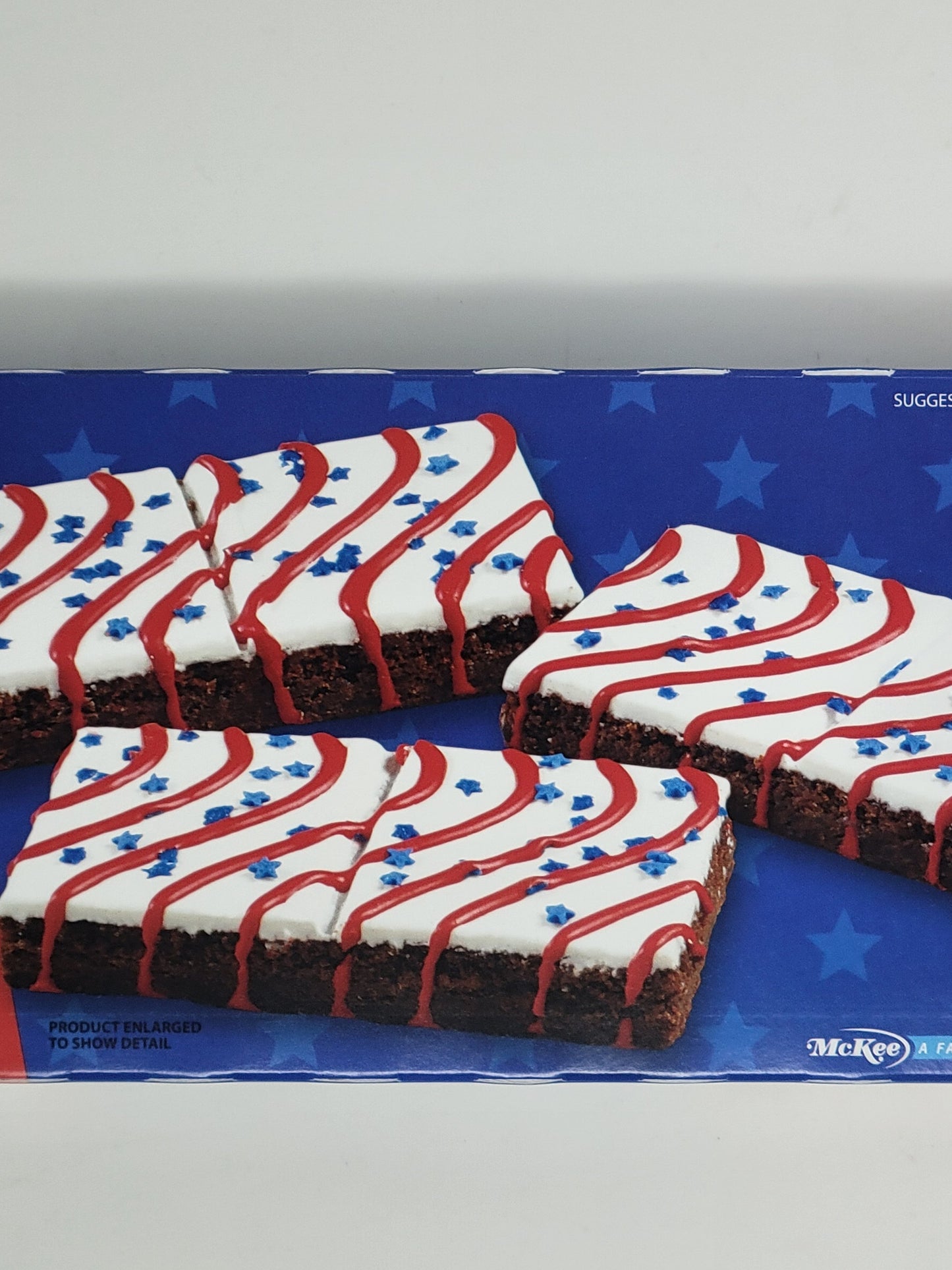 Little Debbie Red White and Blue Bundle, Chocolate cake, Vanilla Cake and Brownie, 1 box of Each