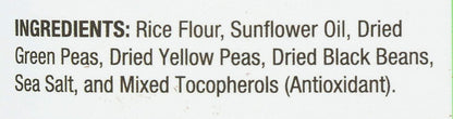 Off The Eaten Path 4 Flavor Sampler Veggie Crisps Variety Pack Gluten Free and made with real veggies, Jalepeno, Sea Salt and Pepper, Chickpeas and Black Beans, Rice, Peas and Black Beans, 6.25 Ounce Bags (Pack of 4)
