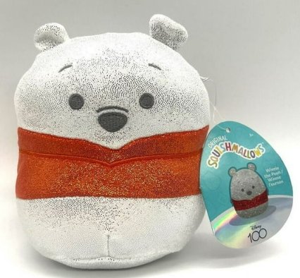Squishmallow Kellytoy Plush Disney 100 Anniversary Winnie the Pooh 5"