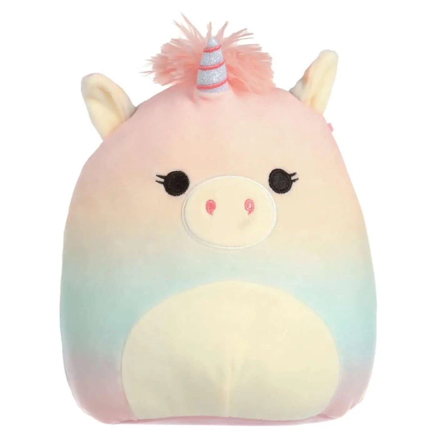 Squishmallows 10-Inch Unicorn Plush - Add Bevalee to Your Squad, Ultrasoft Stuffed Animal Medium-Sized Plush Toy, Official Kellytoy Plush