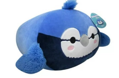 Squishmallows 12" Babs Blue Jay Stackable Super Soft Bird Plush