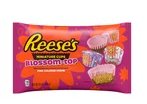 REESE'S, Miniatures Blossom Top Milk Chocolate Peanut Butter Pink Colored Creme Cups Candy, Valentine's Day, 9.3 oz, Bag