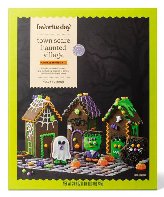 Favorite Day Town Scare Haunted Village Cookie House Kit
