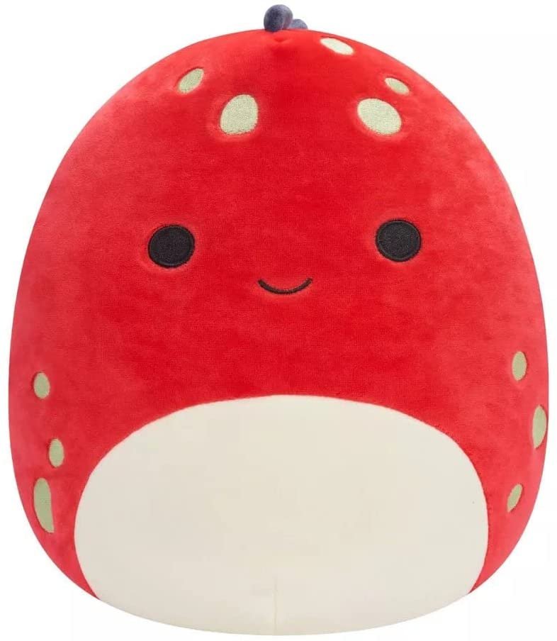 Squishmallows Dolan Red Dino with Spots 11" Plush Stuffed Animal Toy