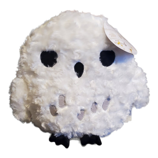 Harry Potter Hedwig Snowy Owl Decorative Pillow Style White Plush Pet, 12 inch