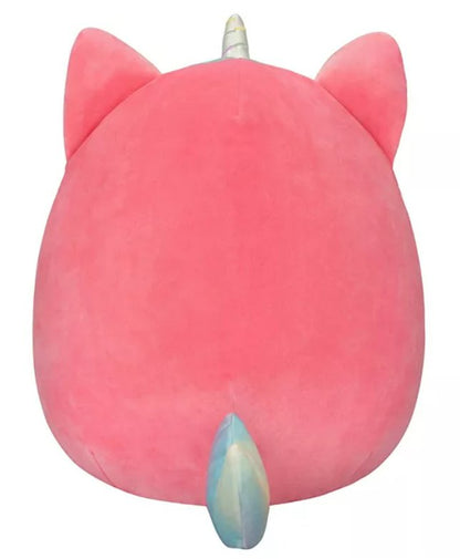 Squishmallows 12" Sienna The Caticorn Super Soft Pink Plush with Star Eye Patch