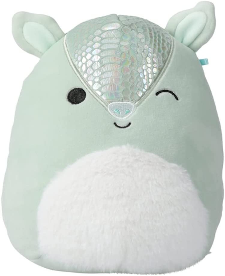 Squishmallows Arilla the Sage Green Armadillo 7.5" Wildlife Squad Plush