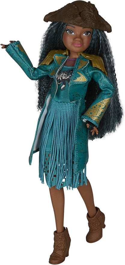 Disney Descendants 2 Uma Isle of the Lost Doll - Poseable Figure Dressed to Impress – Recreate Epic Adventures with Descendants Dolls Fashionable Villaness-in-Training with Fashions and Accessories