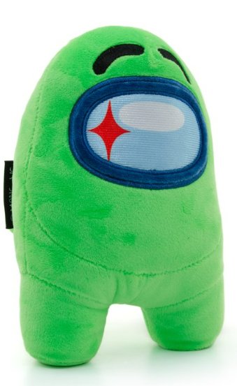 Among Us Shapeshifter Plush 7" Lime