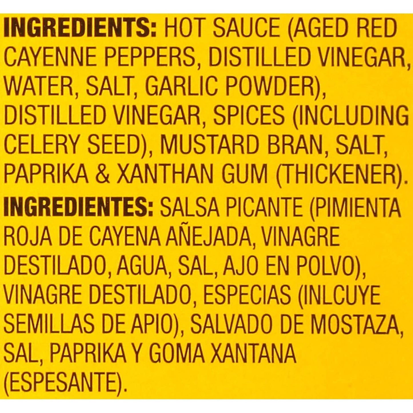 Old Bay Hot Sauce 64 oz Restaurant Size Bulk Container - Spicy Condiment for Flavorful Delights including Seafood, Wings, Burgers, Mac' n Cheese and Bloody Marys