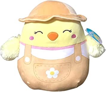 Squishmallows Official Kellytoy Easter Squad Squishy Soft Plush Toy Animal 14 Inch, Aimee The Chick