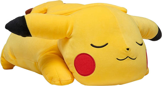 Pokemon Pikachu Plush, 18-Inch Plush Toy - Adorable Sleeping Pikachu - Ultra-Soft Plush Material, Perfect for Playing, Cuddling & Sleeping - Gotta Catch ‘Em All