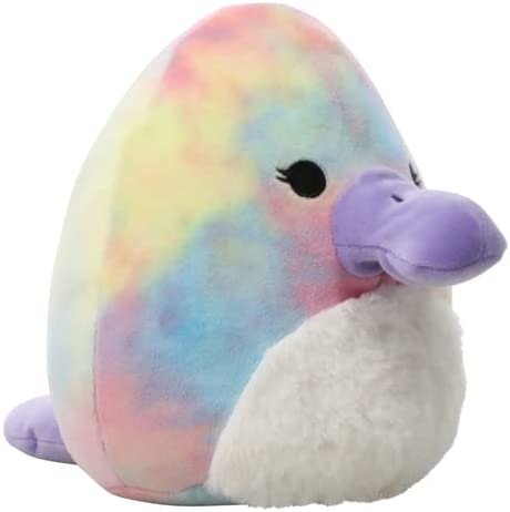 Squishmallows Kellytoy 8" Tie Dye Platypus