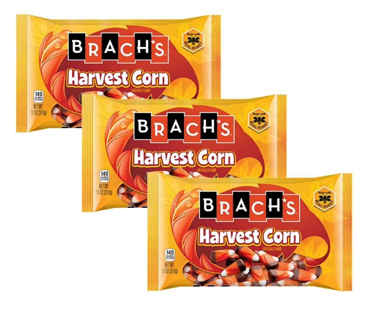 Brach's Harvest (Indian) Candy Corn - 11 ounce Bag (3 Pack)