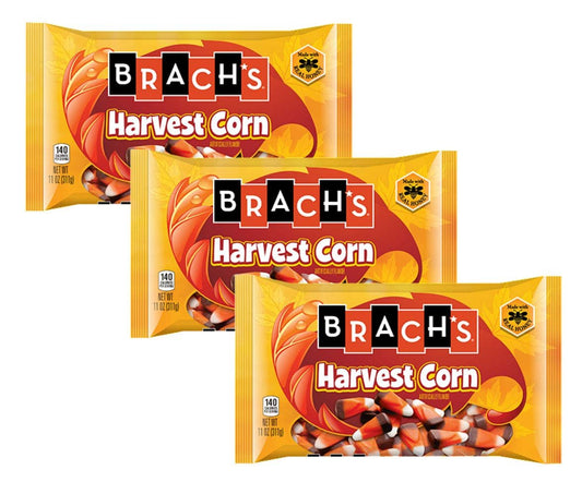 Brach's Harvest (Indian) Candy Corn - 11 ounce Bag (3 Pack)