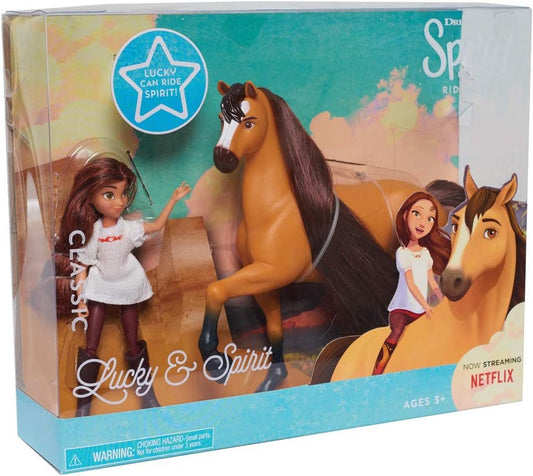 Spirit Lucky and Spirit Horse and Doll Playset