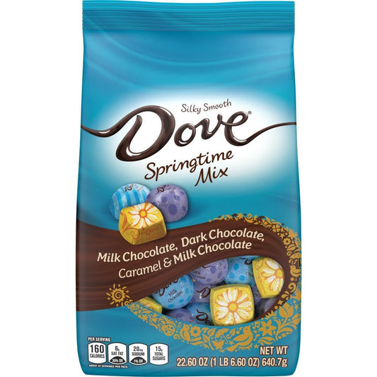 DOVE Easter Assorted Chocolate Candy Springtime Mix, 22.6 oz