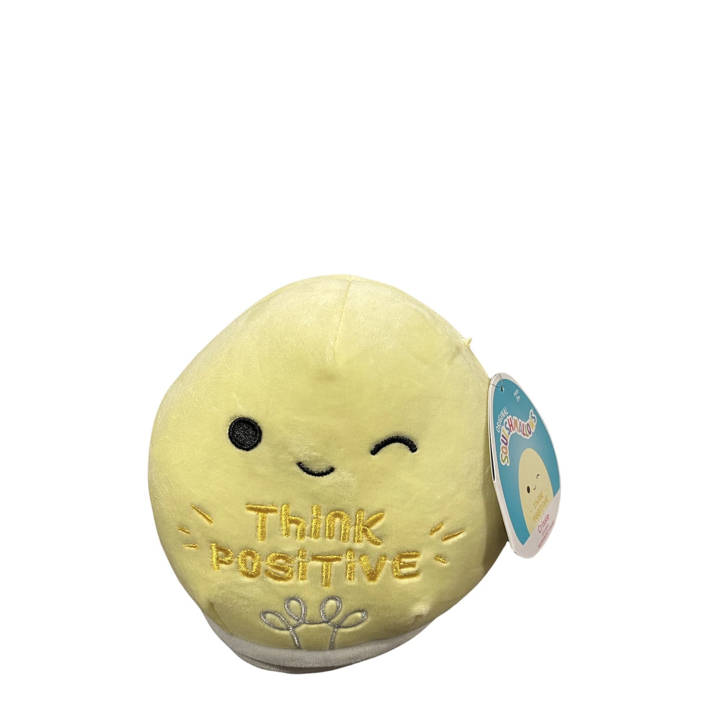 Squishmallows Official Kellytoy Plush 7" Crissle "Think Positive" Lightbulb - Ultrasoft Stuffed Animal Plush Toy