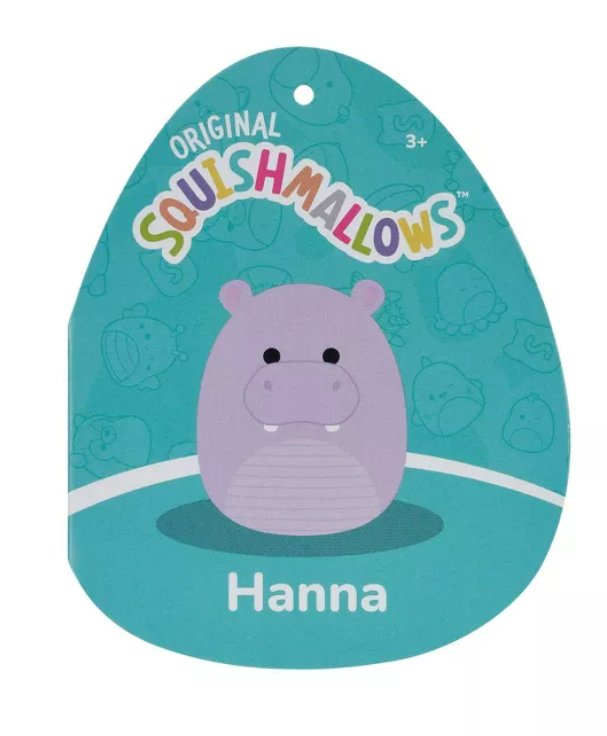 Squishmallows 12" Hanna Hippo Medium Sized Plush