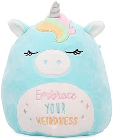 Squishmallows Official Kellytoy Plush 8 Inch Squishy Soft Plush Toy Animals, Hudson Unicorn