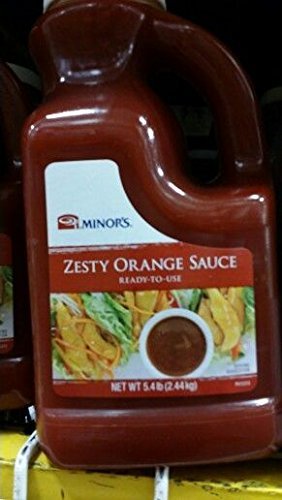 Minor's Zesty Orange Sauce 84 Oz (2 Pack)