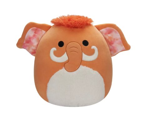 Squishmallows 16" Wilbie The Orange Woolly Mammoth Plush Toy Super Soft With Trunk, Tusks & Fuzzy hair