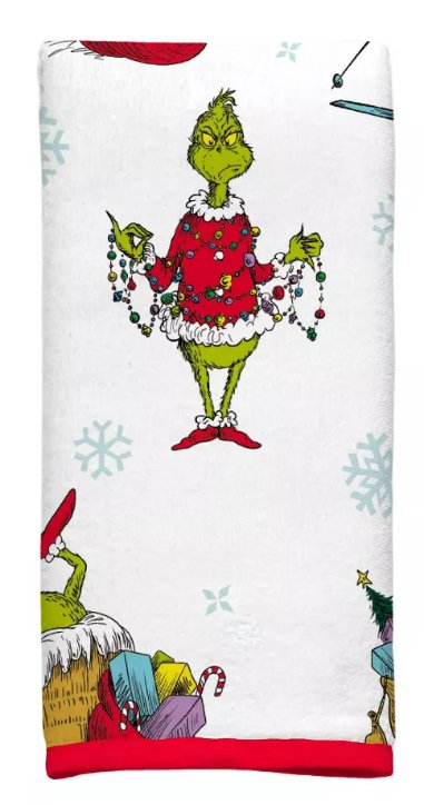 2pk The Grinch Kids' Hand Towel