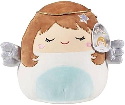 Squishmallow Kellytoy Plush 14" Nicky The Christmas Angel Stuffed Animal Plush Toy