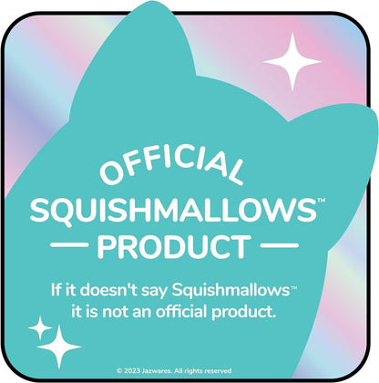 Squishmallows Tatiana Teal Dragon with Red Bandana, Original 16-Inch, Large Ultrasoft Official Jazwares Plush