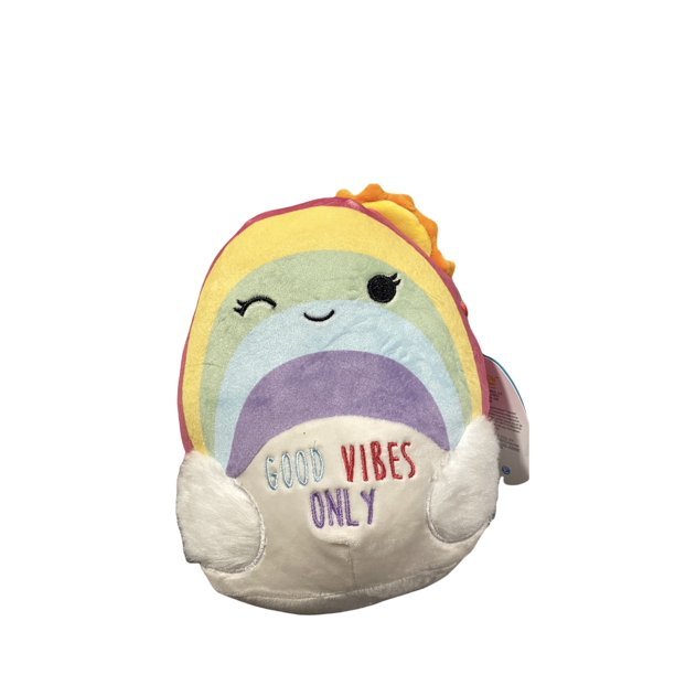 Squishmallows Official Kellytoy Plush 8" Sunshine "Good Vibes Only" - Ultrasoft Stuffed Animal Plush Toy