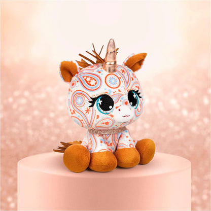 GUND P.Lushes Designer Fashion Pets Sally Mustang Unicorn Premium Stuffed Animal Soft Plush, Paisley, 6”