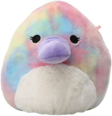 Squishmallows Kellytoy 8" Tie Dye Platypus