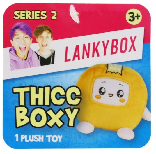 LankyBox-8" Plush Series 2-ThickBoxy-Collectible Plush, for The Biggest Fans